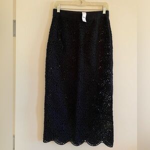 J. Crew Crochet Sweater Skirt